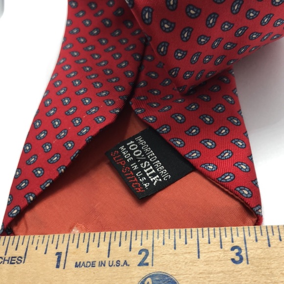 VTG New Tradition Marshall Fields store for men Skinny Silk Tie 3.25” - Picture 4 of 7